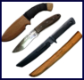 Wood, Aluminum, Rubber, or Composite Practice Knives